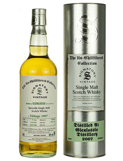 Glenlossie 12 Year Old 2007 Signatory Un-Chillfiltered