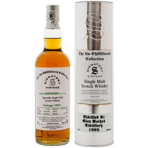 Glenrothes 17 Year Old 1995 Signatory