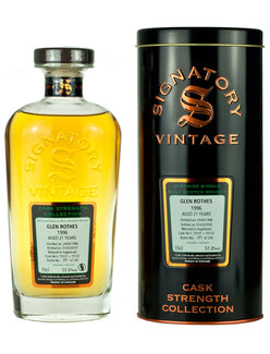 グレンロセス 21年 1996 シグナトリー カスクストレングス