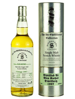 グレンロセス 21年 1997 シグナトリー ノンチルフィルタード