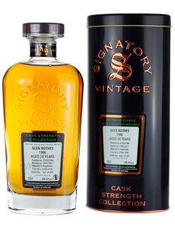 グレンロセス 24年 1996 シグナトリー カスクストレングス