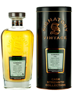 グレンバーギー 21年 1995 シグナトリー カスクストレングス