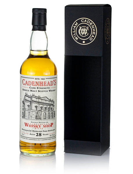 Highland Park 28 Year Old 1992 Cadenhead's Shop Milan (2020) – The