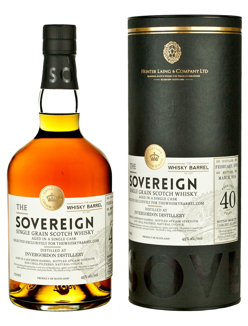 Invergordon 40 Year Old 1978 Sovereign Exclusive