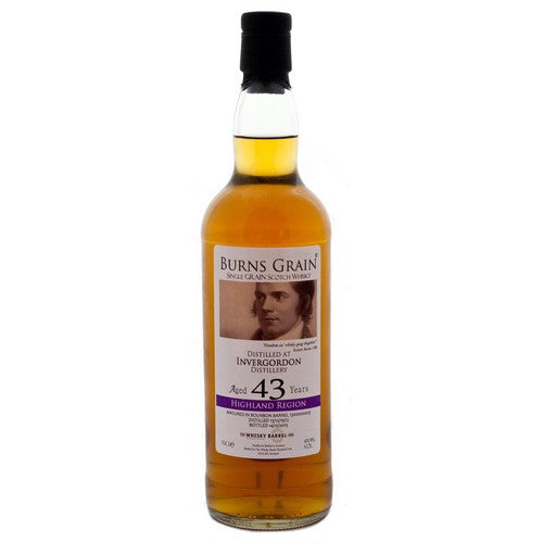Invergordon 43 Year Old 1972 Burns Grain