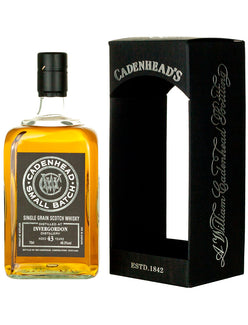 インヴァーゴードン 43年 1972 ケイデンヘッド スモールバッチ