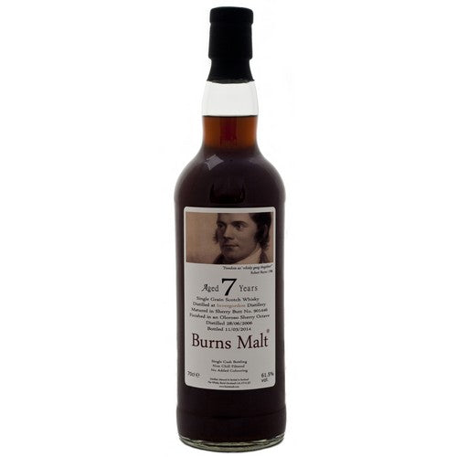 インヴァーゴードン 7年 バーンズモルト オロロソ