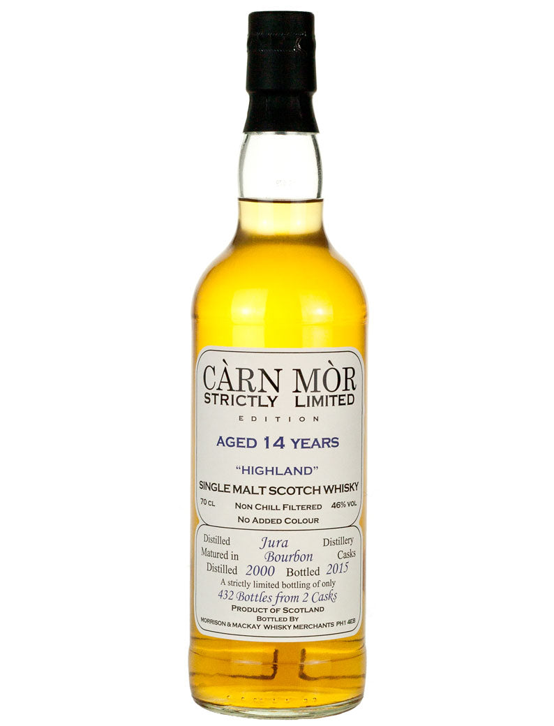 Jura 14 Year Old 2000 Carn Mor Strictly