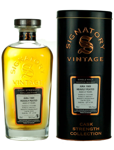 Jura 27 Year Old 1989 Signatory Cask Strength - The Whisky Barrel