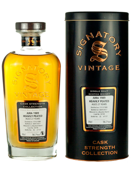 Jura 27 Year Old 1989 Signatory Cask Strength - The Whisky Barrel