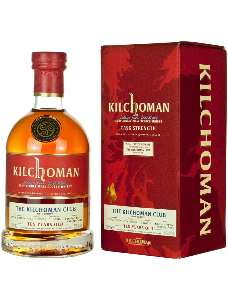 Kilchoman Club 10 Year Old 5th Edition