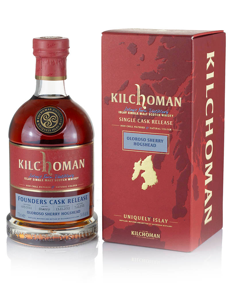 Kilchoman 10 Year Old 2011 Founders Cask 4th Release (2021)