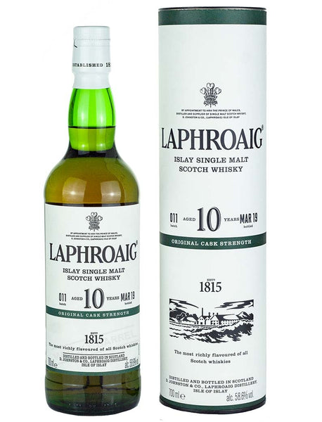 Laphroaig 10年 オリジナルカスクストレングス バッチ11 ラフロイグ 10年 カスクストレングス バッチ011 - ザ・ウイスキー