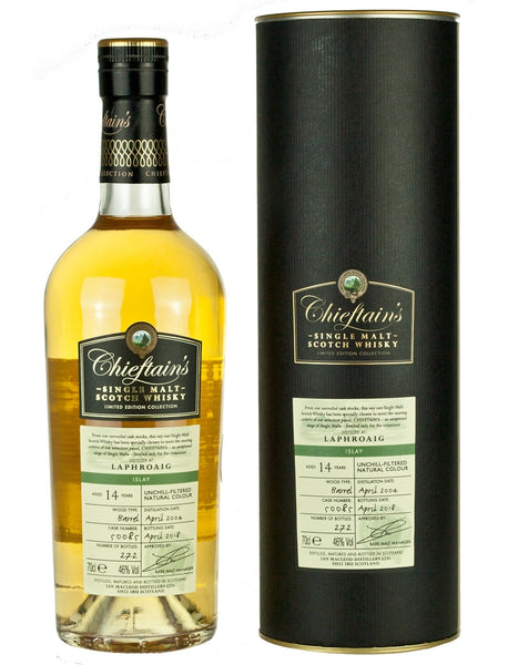 ラフロイグ 14年 2004 チーフタンズ – The Whisky Barrel