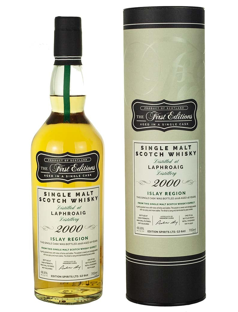 Laphroaig 18 Year Old 2000 First Editions
