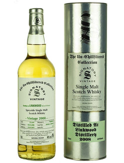 リンクウッド 10年 2008 シグナトリー ノンチルフィルタード