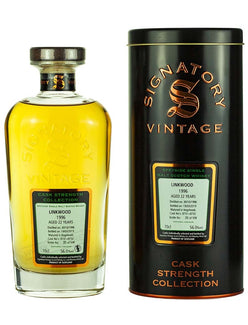 Linkwood 22 Year Old 1996 Signatory Cask Strength