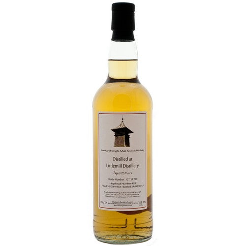Littlemill 23 Year Old 1992 Cask #493