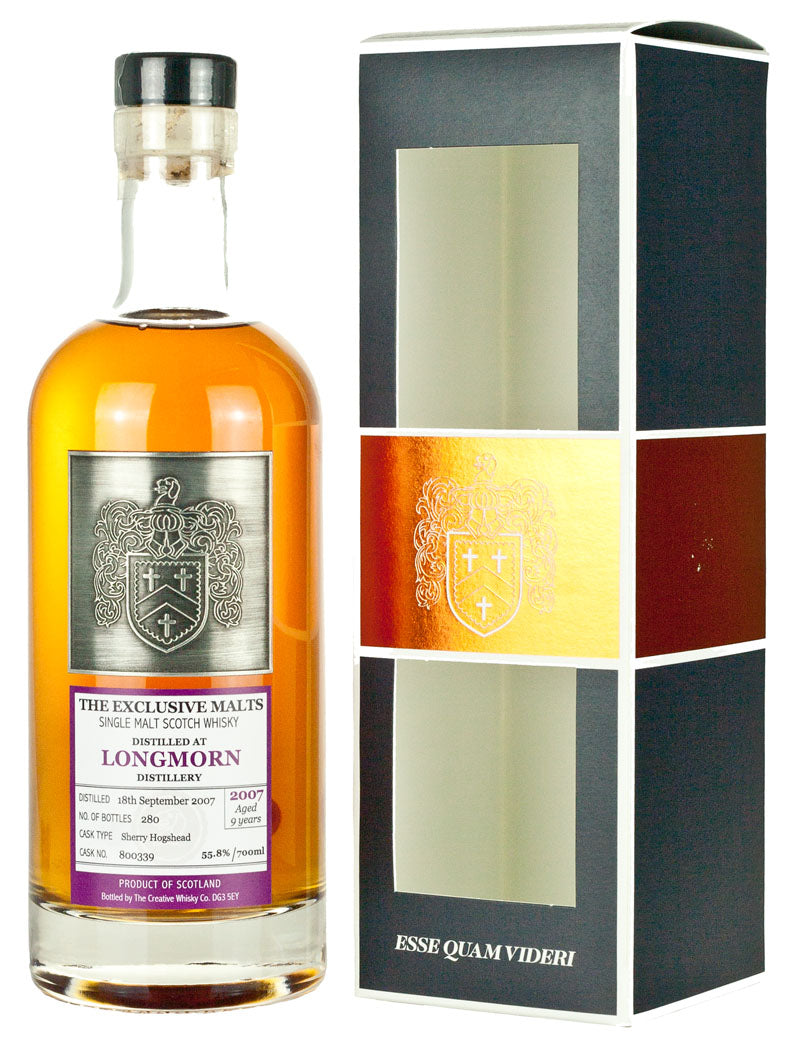 Longmorn 9 Year Old 2007 Exclusive Malts