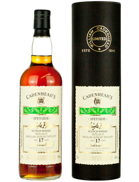 Macallan 17 Year Old 1987 Cadenhead's – The Whisky Barrel