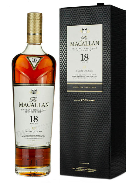 The Macallan 18年 シェリーオークカスク 2020年 マッカラン 18年 シェリーオーク (2020) - ザ・ウイスキー・バレル