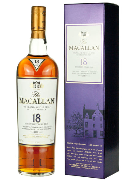 マッカラン 18年 ファインオーク L0650Y - 2016 MACALLAN マッカラン18年 シェリーオークカスク 2016 スコッチ