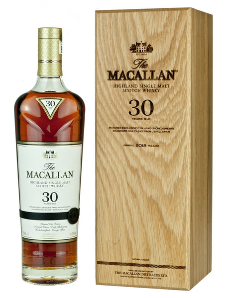Macallan 30 Year Old Sherry Oak (2018) | The Whisky Barrel