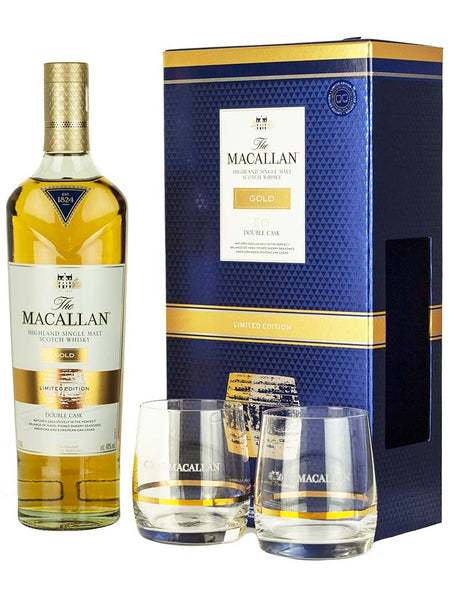 マッカラン ゴールド ダブルカスク グラスパック 限定版 - ザ