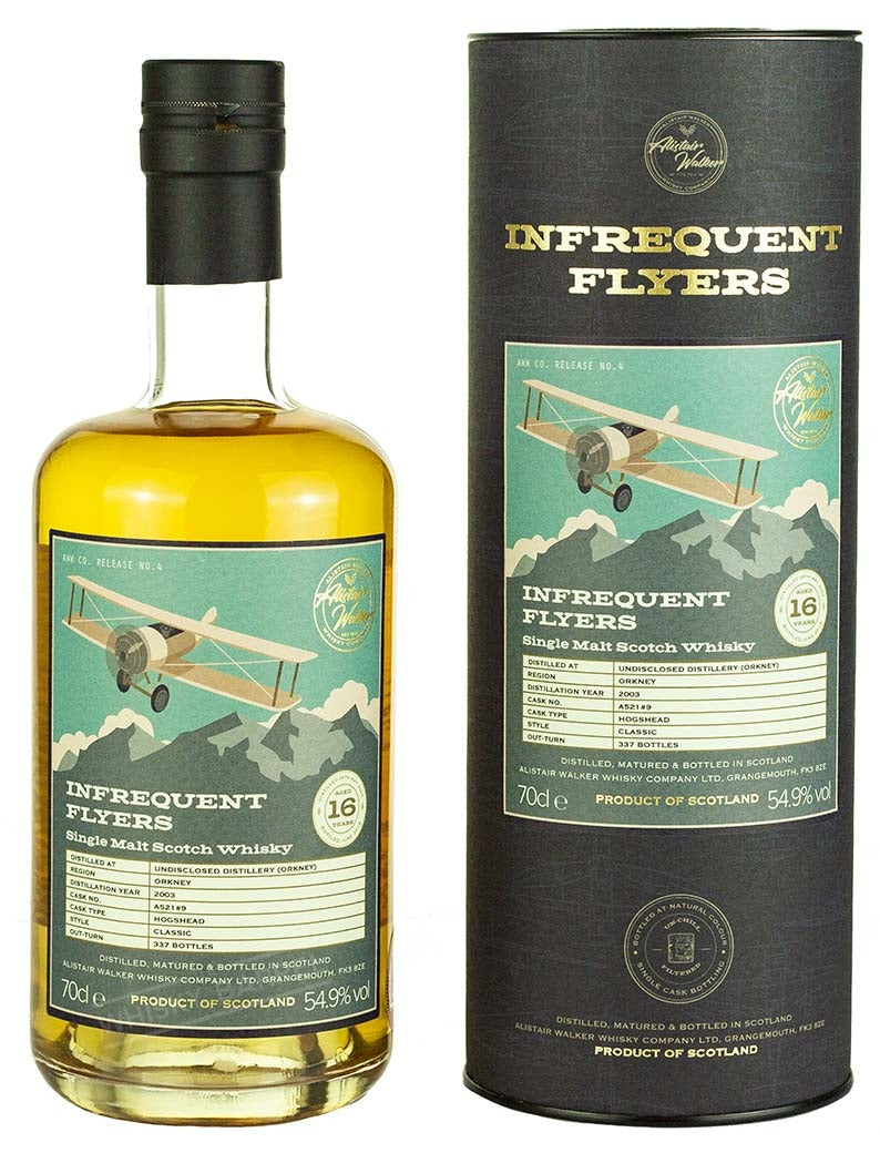 Mystery Malt Orkney 16 Year Old 2003 Infrequent Flyers