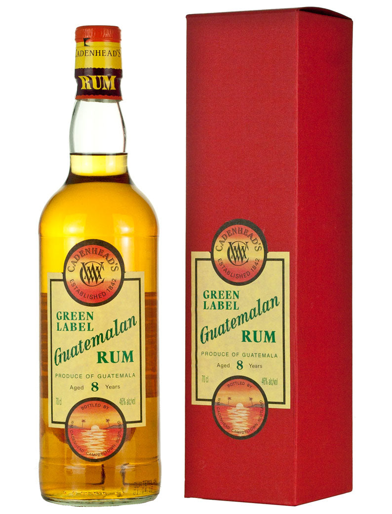 Mystery Rum Guatemala 8 Year Old Cadenhead's Green Label