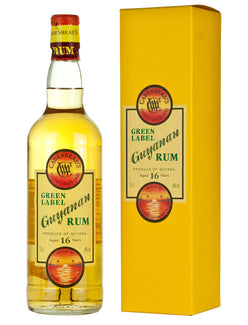 ミステリーラム ガイアナ 16年 カデンヘッド グリーンラベル