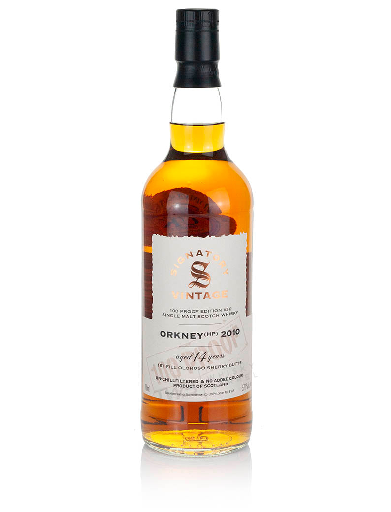 Mystery Malt (Highland Park) 14 Year Old 2010 Signatory 100-Proof Edition #30