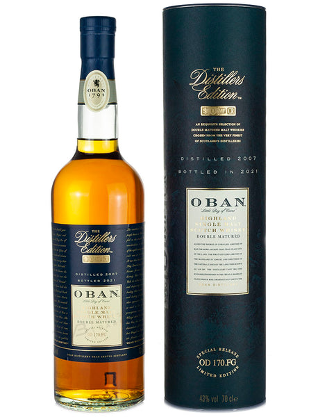 OBAN Distiller's Edition 2007/2021 限定 oban-2007-distillers-edition-