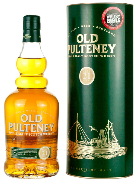 【未開栓】オールド プルトニー 21年 Old Pulteney 21 オールド・プルトニー21年 - ザ・ウイスキー・バレル – The Whisky Barrel