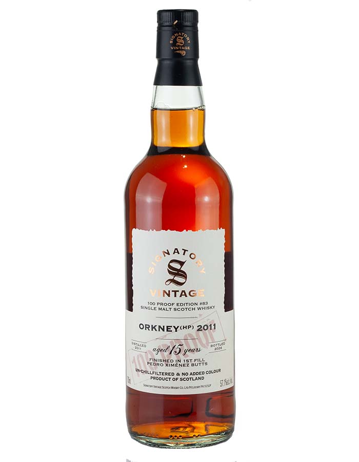 Mystery Malt (Highland Park) 15 Jahre alt 2011 Signatory 100-Proof Edition #83