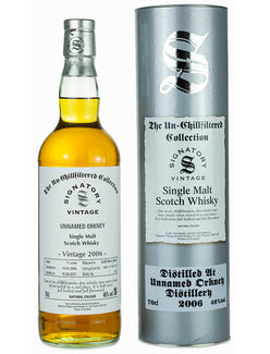 ミステリーモルト アンネームド オークニー 15年 2006 シグナトリー ノンチルフィルタード