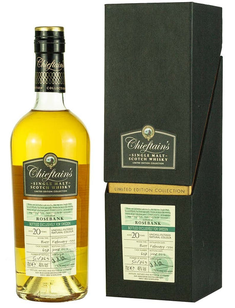 ローズバンク 20年 1990 チーフタンズ – The Whisky Barrel