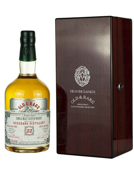 Rosebank 22 Year Old 1992 Old & Rare Platinum | The Whisky Barrel