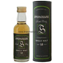 スプリングバンク 15年 ミニチュア