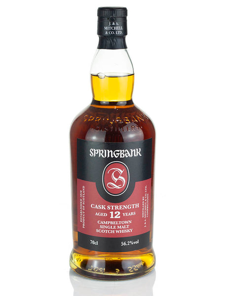 Springbank 12 Year Old Cask Strength 56.2% (2024) – The Whisky Barrel