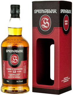 スプリングバンク 12年 カスクストレングス 54.2%