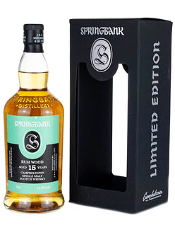 Springbank 15 Year Old 2003 Rum Wood (2019)