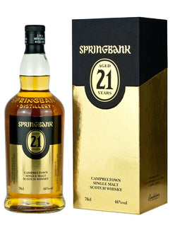 Springbank 21 Year Old 2018 Release