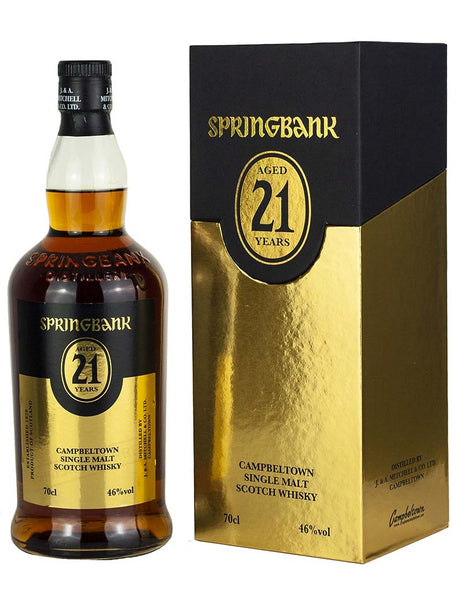 Springbank 21 Jahre alt, Abfüllung 2019 – The Whisky Barrel