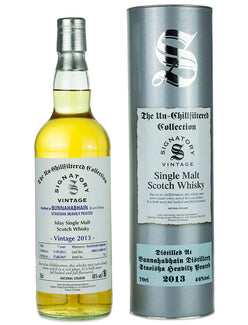 ブナハーブン スタオイシャ 7年 2013 シグナトリー ノンチルフィルタード