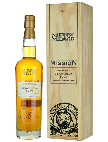 Strathisla 27 Year Old 1976 Murray McDavid Mission | The Whisky Barrel
