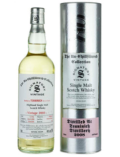 Teaninich 12 Year Old 2008 Signatory Un-Chillfiltered