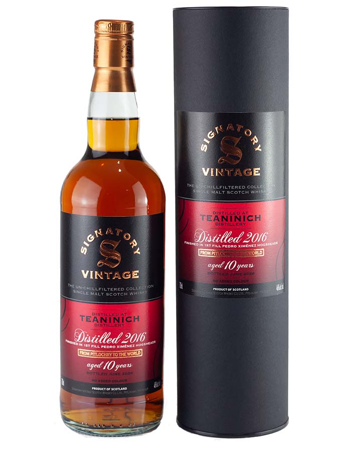 Teaninich 10 Year Old 2016 Signatory Un-Chillfiltered