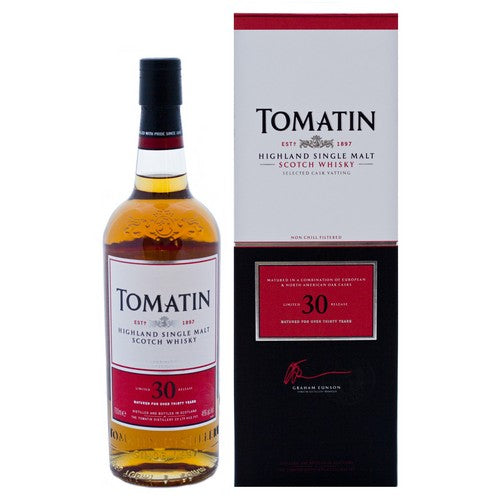 トマティン30年 - ザ・ウイスキー・バレル – The Whisky Barrel