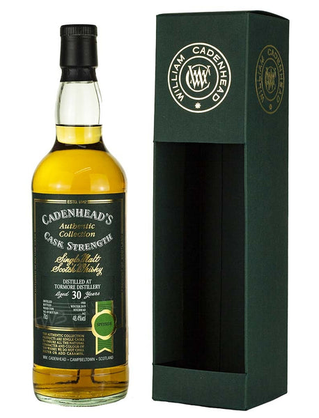 Cadenhead's Tormore 30年 シングルモルトウイスキー トーモア 30年 1988 ケイデンヘッド カスクストレングス – The Whisky